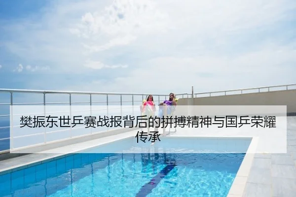樊振东世乒赛战报背后的拼搏精神与国乒荣耀传承