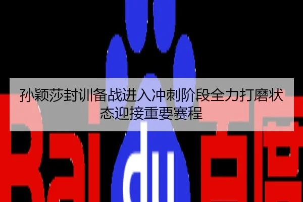 孙颖莎封训备战进入冲刺阶段全力打磨状态迎接重要赛程